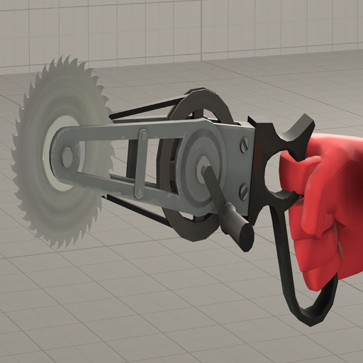 Team Fortress 2 Enhanced Skull Saw (Prop)