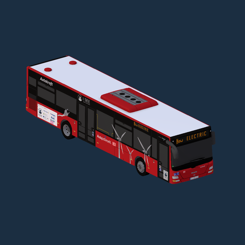DB Autokraft Ausgedieselt (MAN Lion´s City Ü A20)