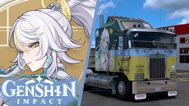Kenworth K100 Zibai - Genshin Impact Skin