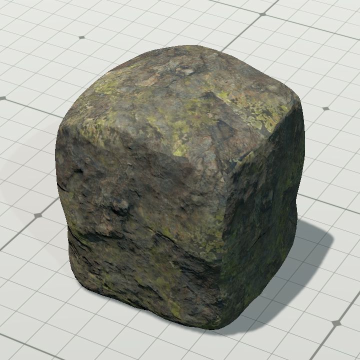Boulder rocks D - slab vert 6