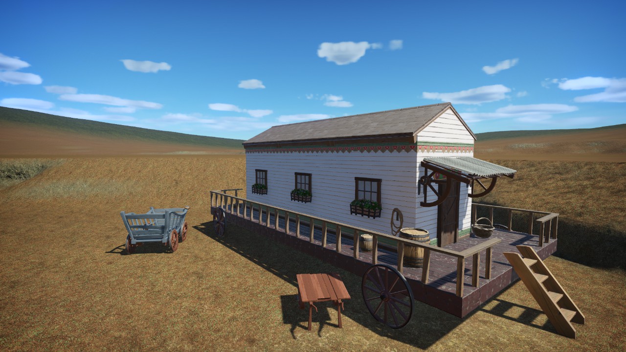 Circus caravan
