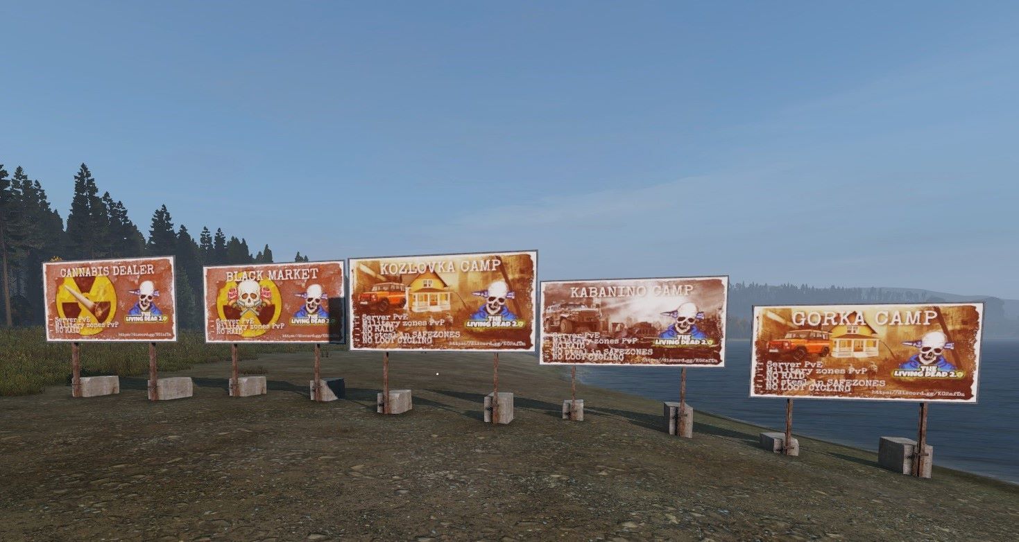 THE LIVING DEAD BILLBOARDS