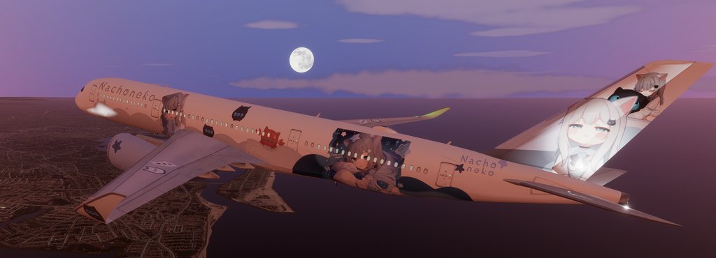 Nachoneko A-350-900 Livery