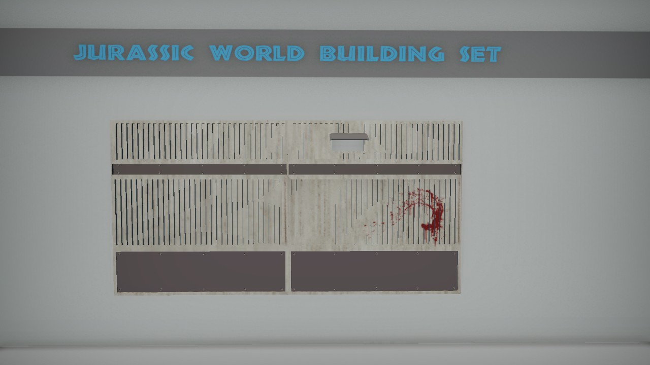 Raptor Encounter Building Wall (Bloody)