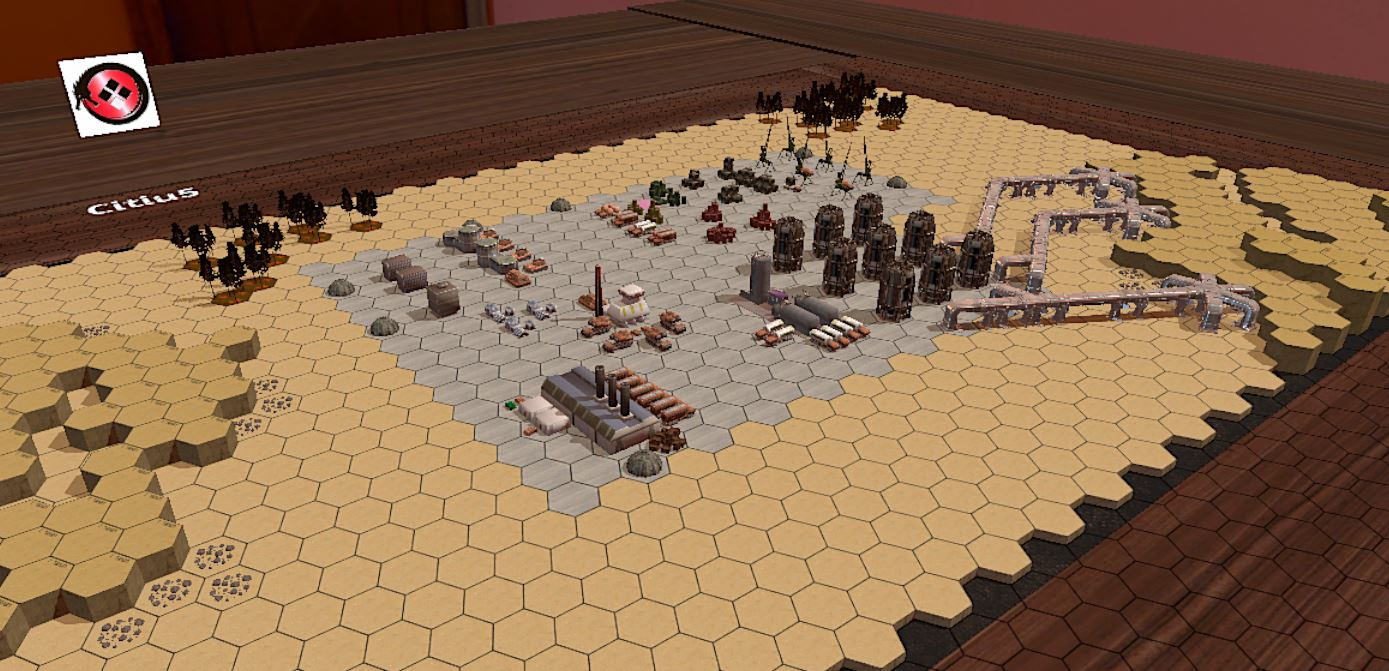 Citiu5 - Refinery - Battletech Map