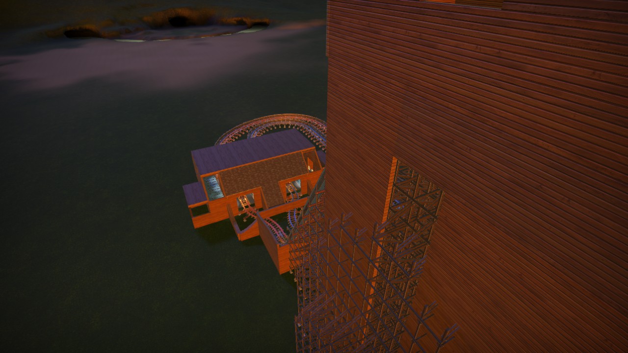 hybride duel coaster