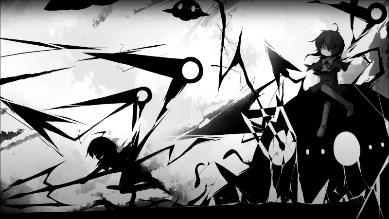 黒皇帝 - Galaxy Collapse (greyscaled)