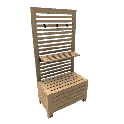 Hallway Rack- Brown