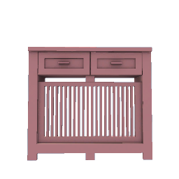 Deco Radiator Cover- Pink