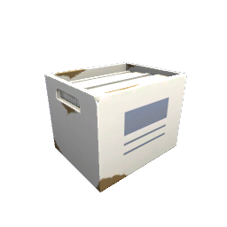 Box of Files- White