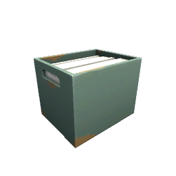 Box of Files- Blue