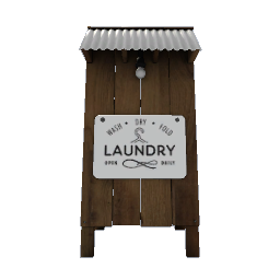 Shop Sign- Laundromat