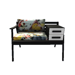 Chair and Drawers- Floral V1