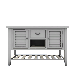 Wooden Sideboard- White