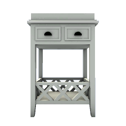 Small Vintage Sidetable- White
