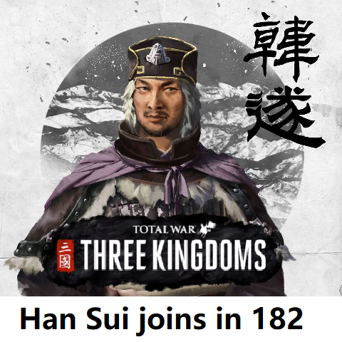 Han Sui joins player's faction in 182