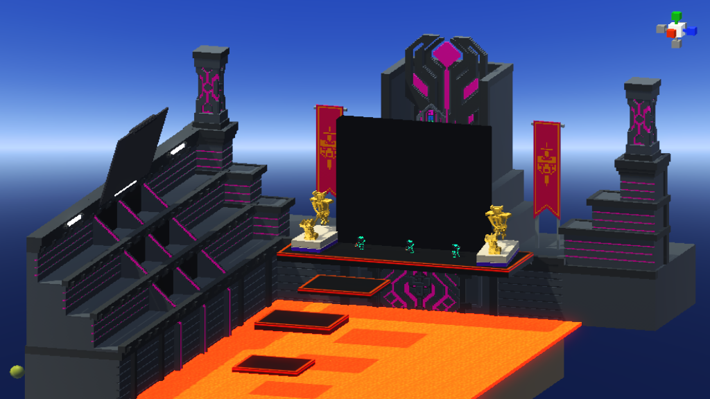 Parkour target preview