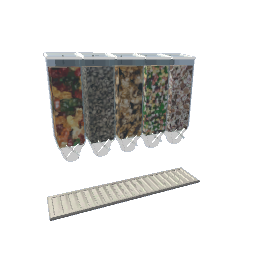 Ice Cream Wall Dispenser- Silver