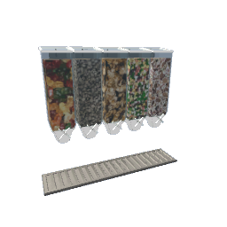 Ice Cream Wall Dispenser- Black