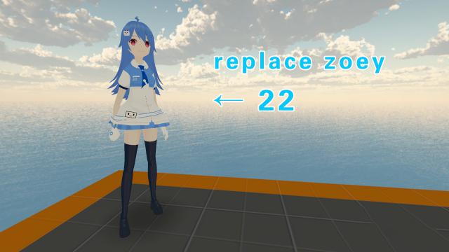 bilibili 22（哔哩哔哩 22娘）replace zoey