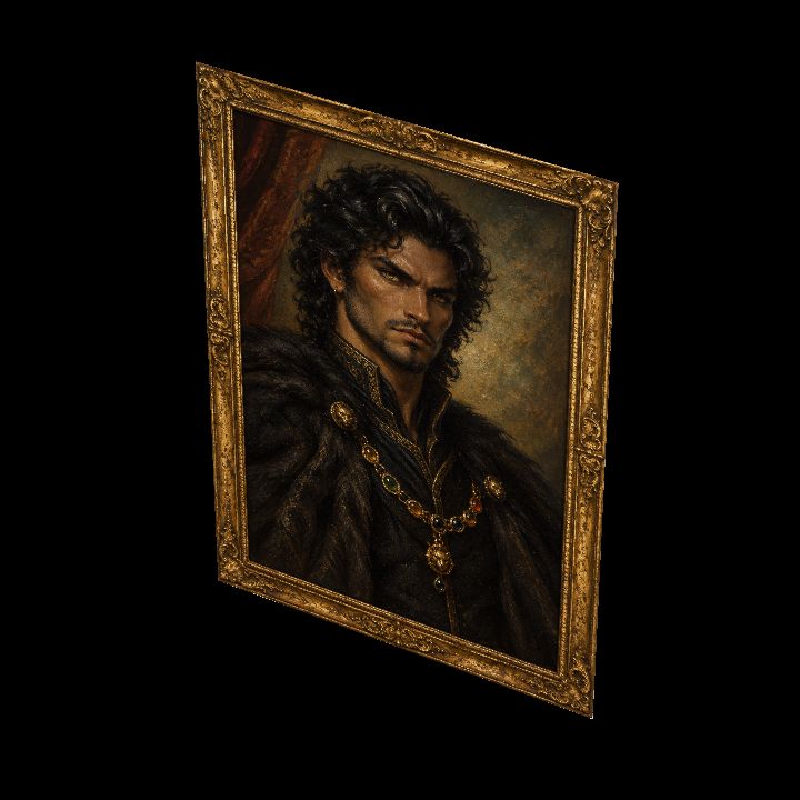 Painting, Prince of Cats {2D}