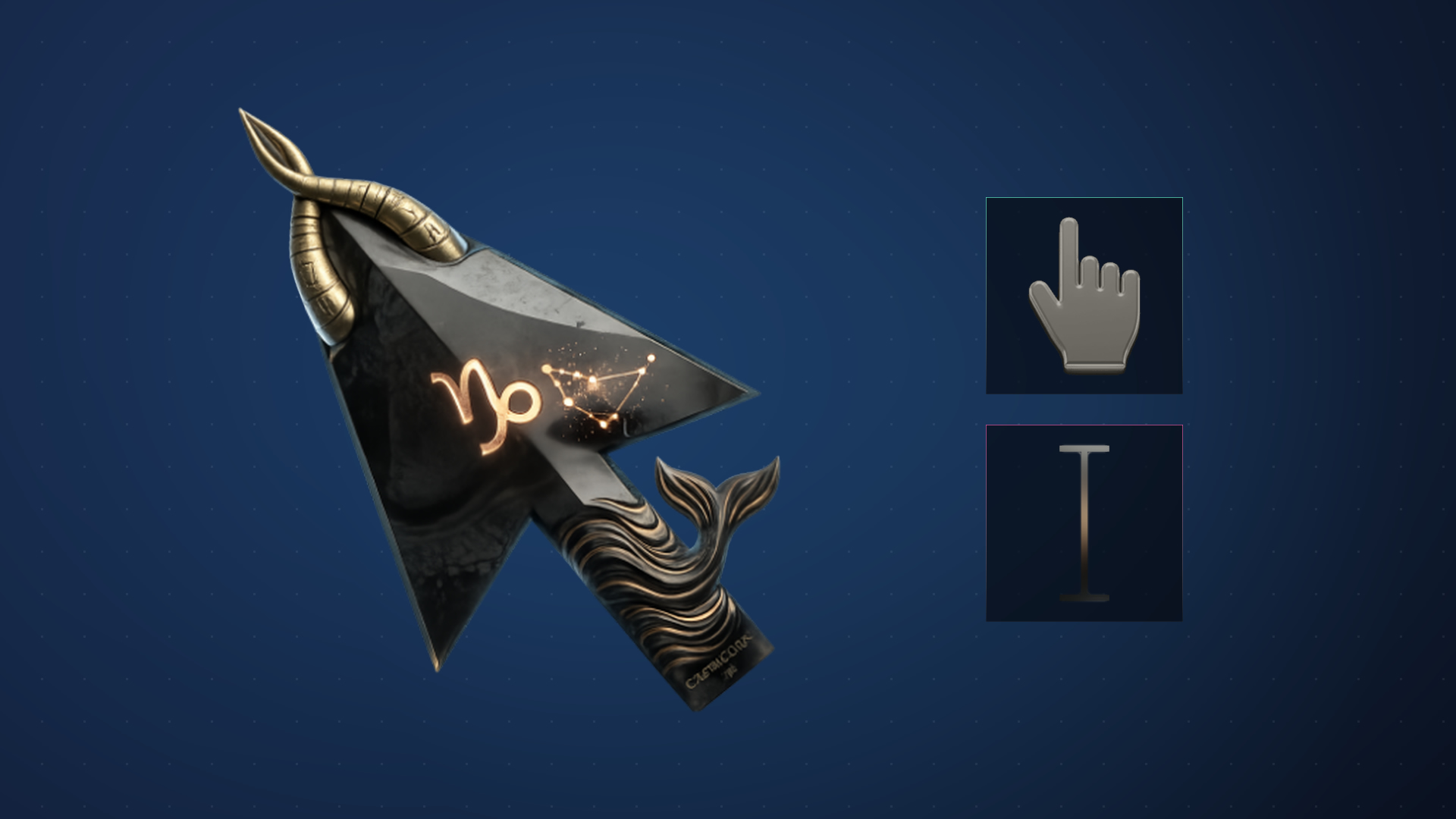 Obsidian Capricorn