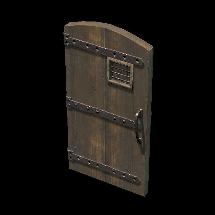 medieval door #4