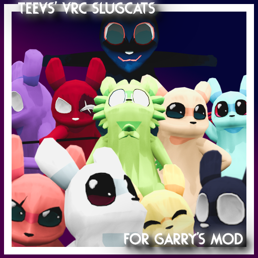[PM/NPC/RAGDOLL] Teevz' VRC Rain World Slugcats