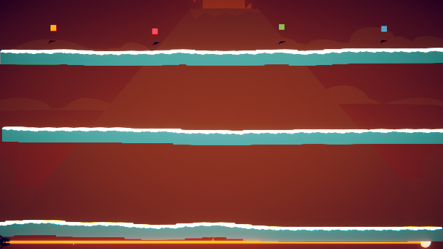 a very poorly made spleef map designed to be quick filler in the level rotation