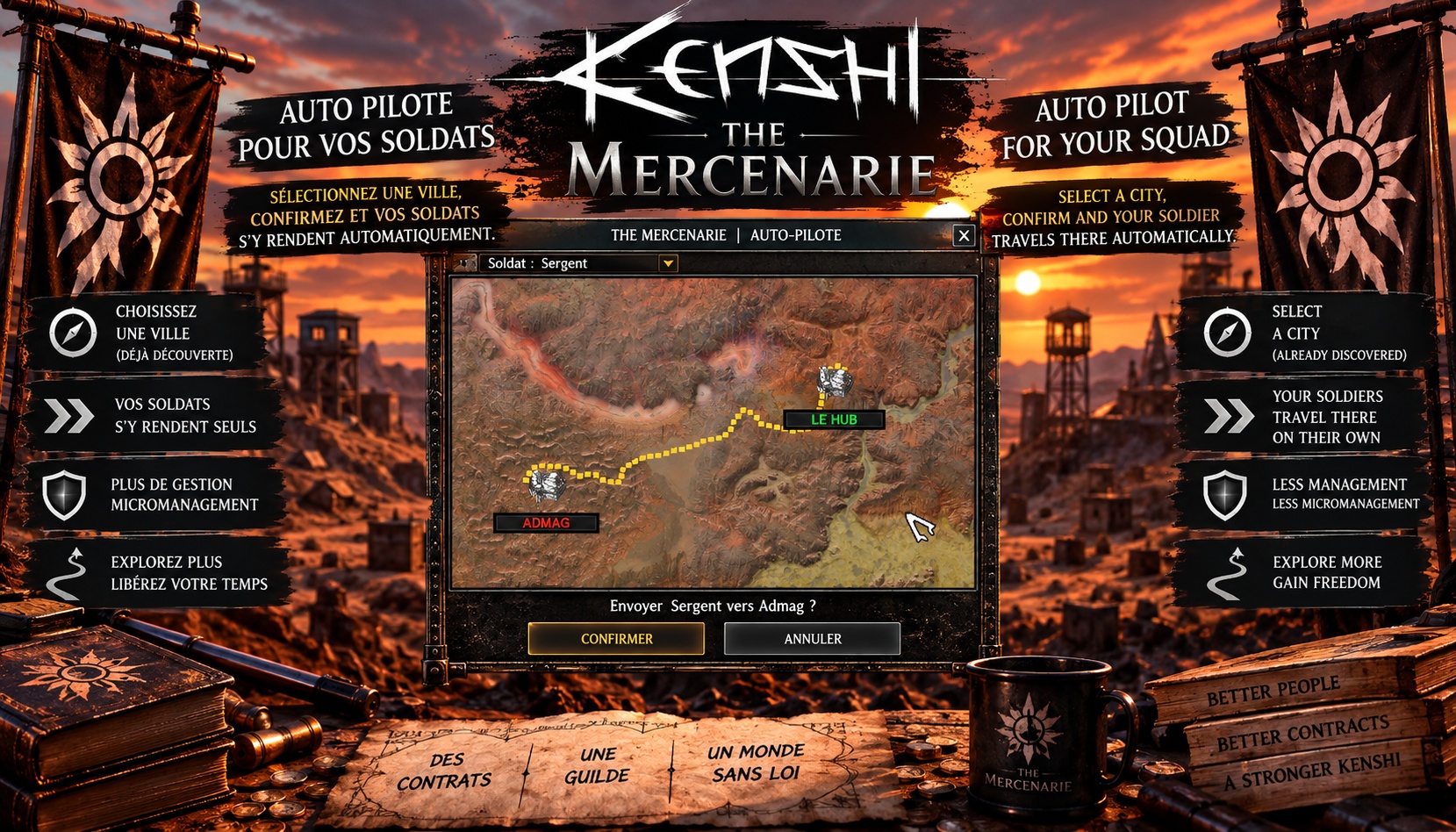 The Mercenarie — Auto-Pilote Standalone