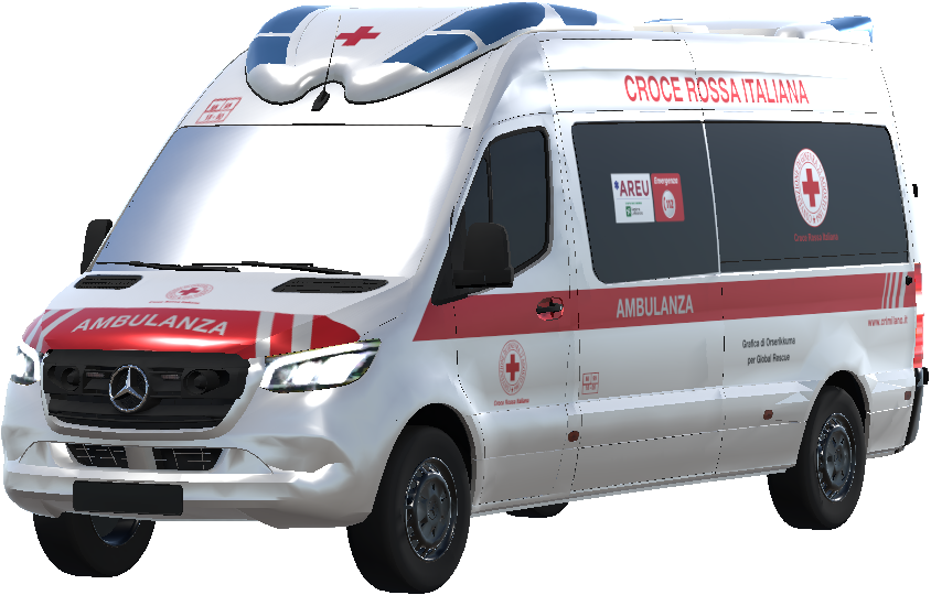 CRI Croce Rossa Italiana - Ambulanza MB Sprinter