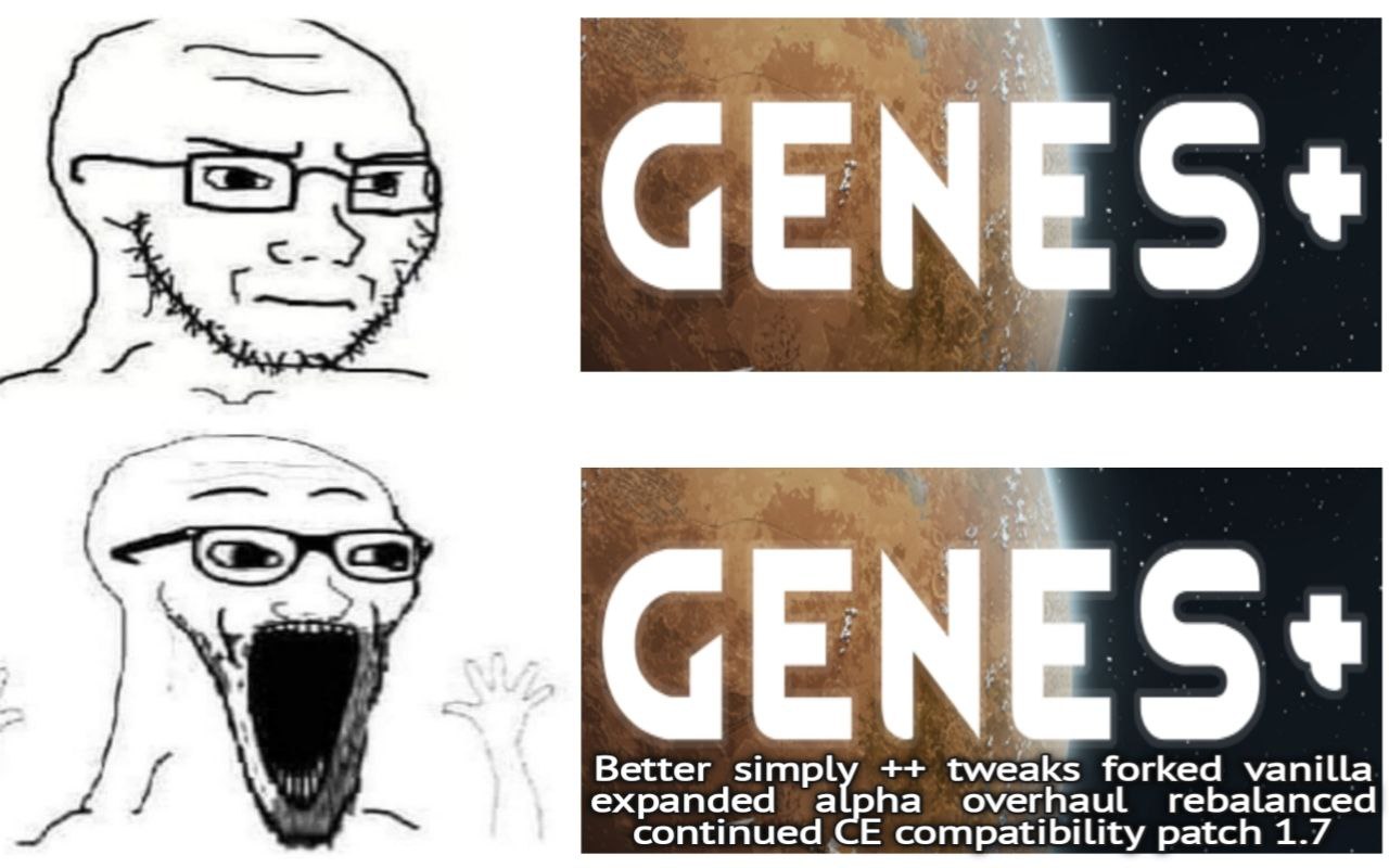 Genes+ – Rebalanced and Continued