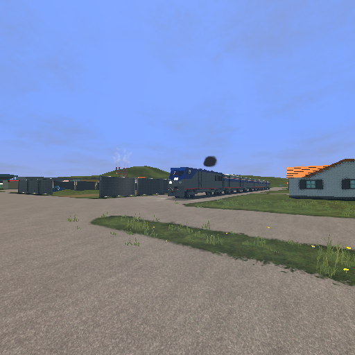 Amtrak road train