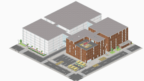 'Realistic Hospital' - Furnished