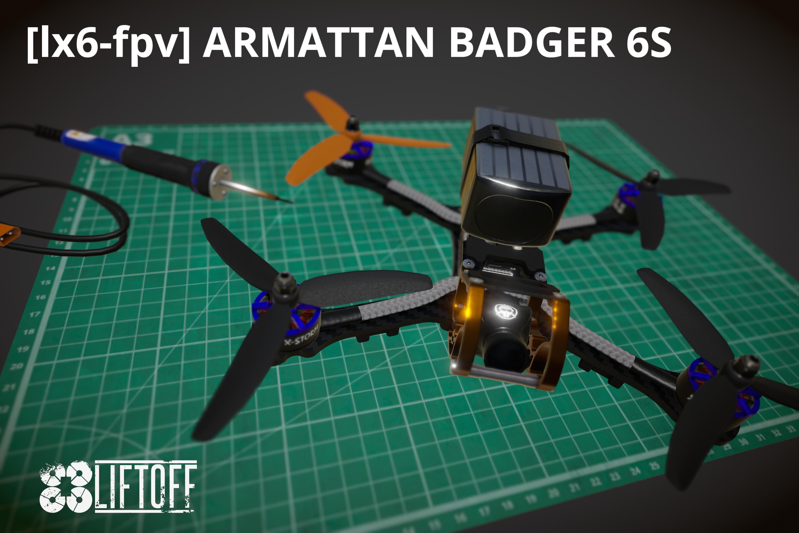 [lx6-fpv] ARMATTAN BADGER 6S
