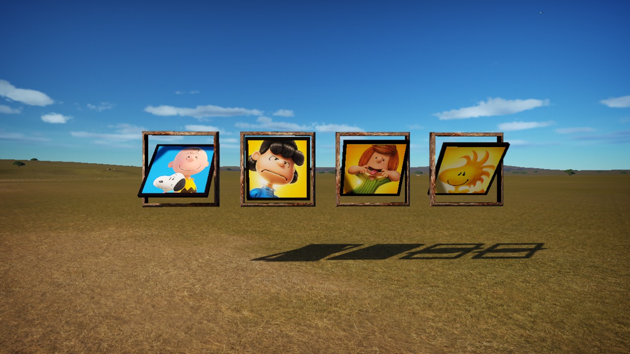 Woodstock Peanuts Square Sign
