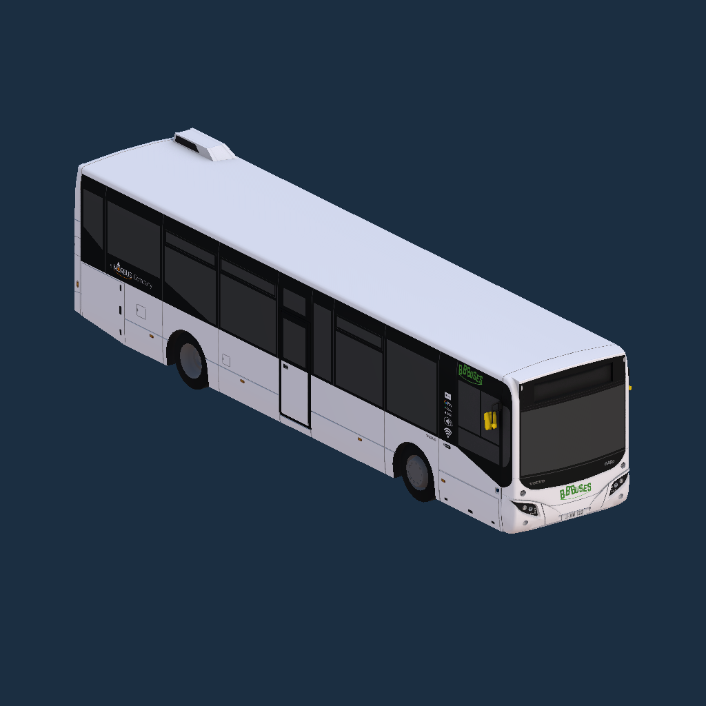 MCV eVoRa 12.2m BBBuses White Dealer Spec Branded