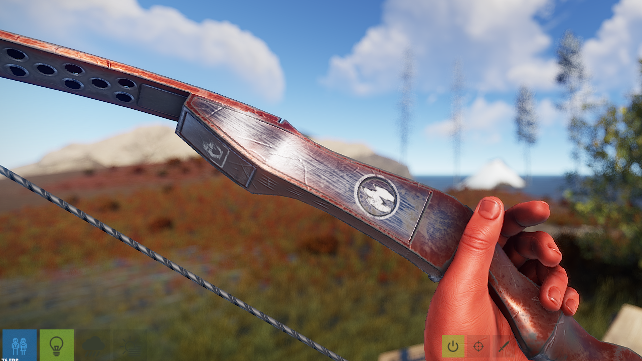 Blazed Hunting Bow