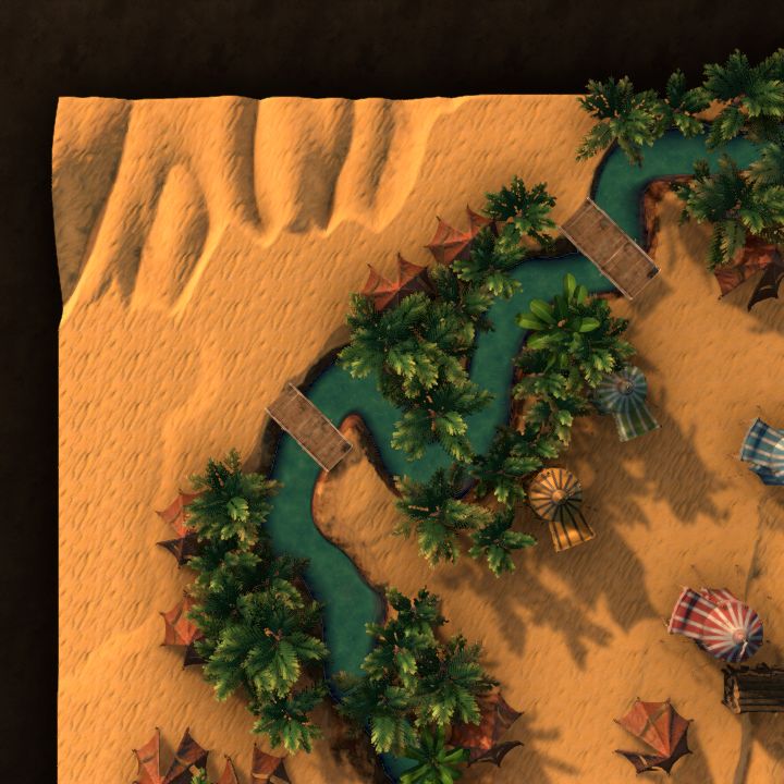 Desert river