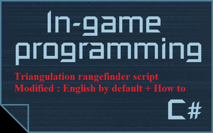 Triangulation rangefinder ENG - By JejeServeur