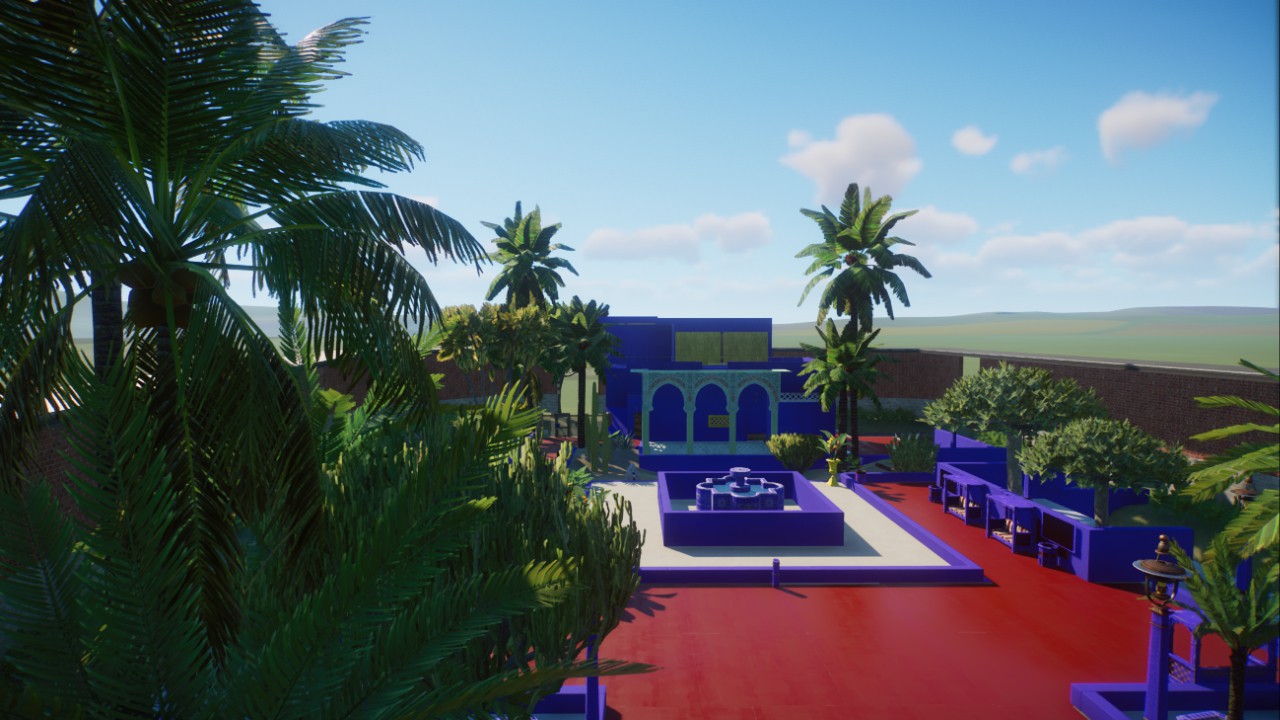 Yves Saint Les Erdmann - Marjorelle Garden Marakech
