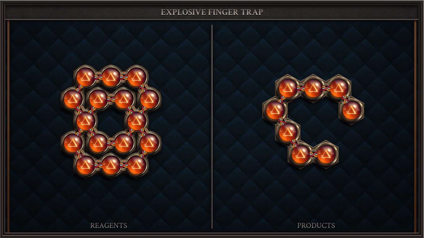 EXPLOSIVE FINGER TRAP
