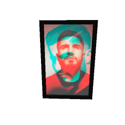 Painting - Light Potrait (by DrewK)