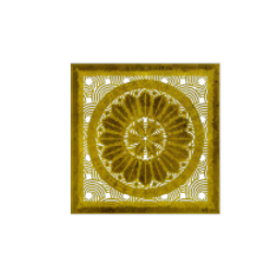 Gold Ornamental Decal 2 With Offset Slider Version
