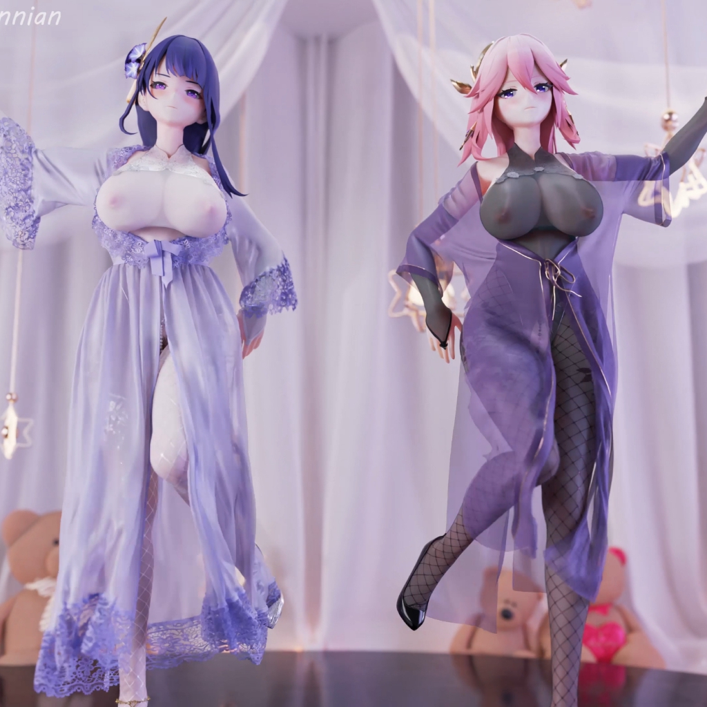 bl专属82c✿巴尔泽布/雷电将军💜Beelzebul/ Raiden Shogun𐂂八重神子💗Yae Miko✿极乐净土 極樂淨土