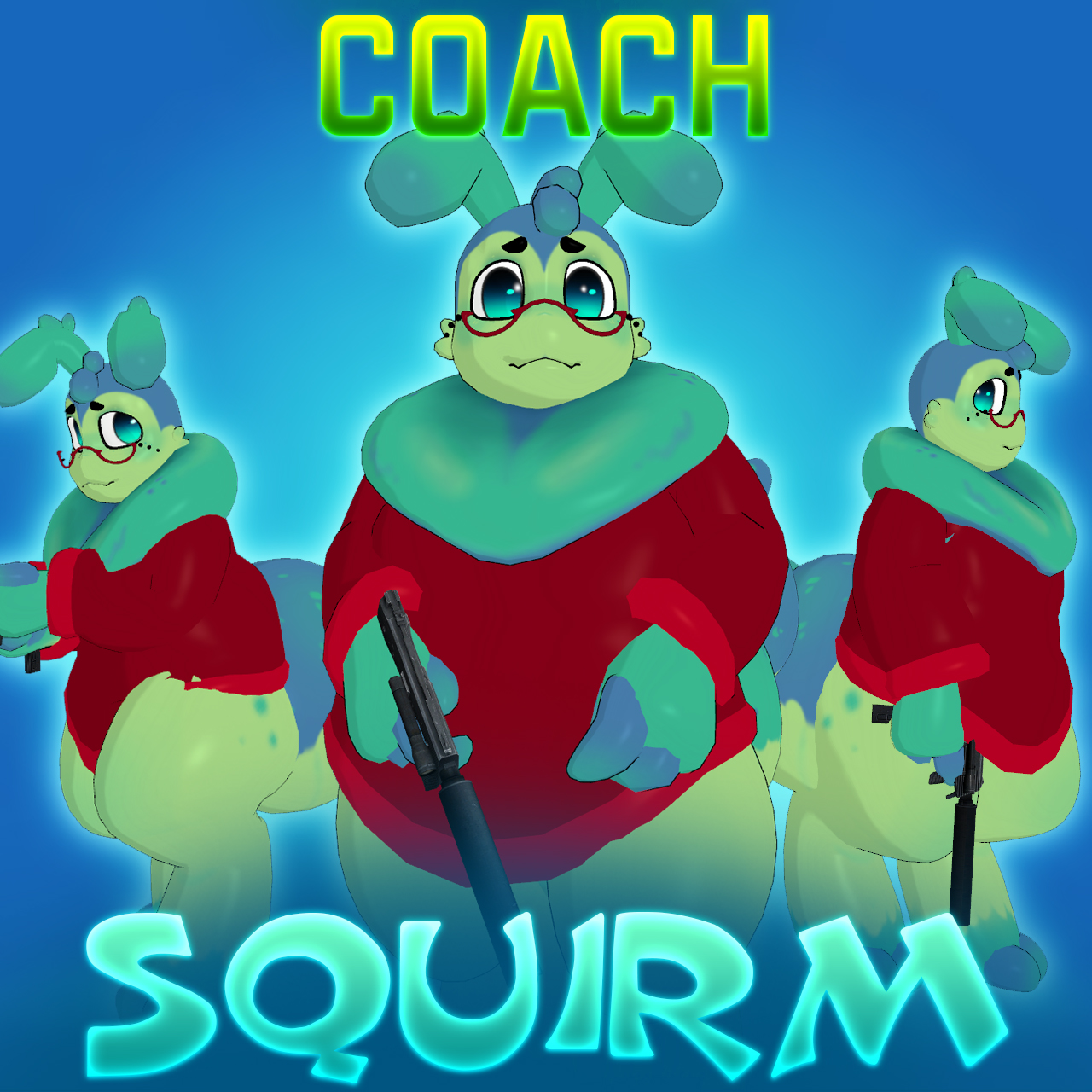 [COMM] VRC: Stylized Squirm - Coach
