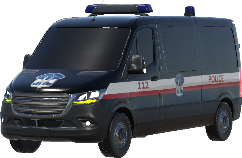 Lebanese Police Van