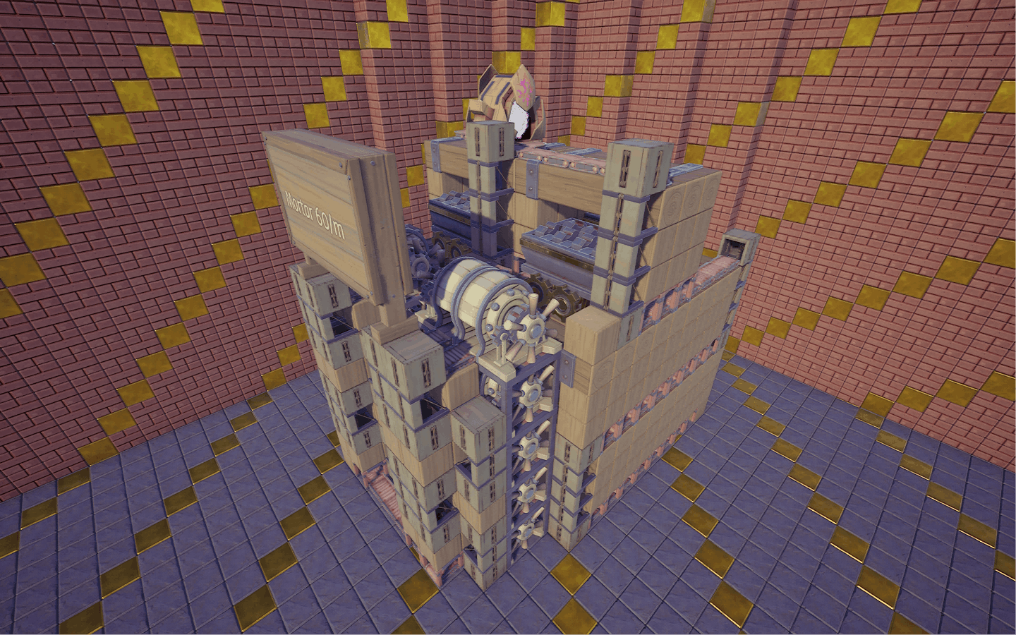 Mortar 60/m 10x15