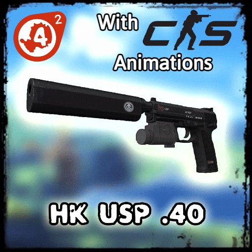 Silenced HK USP .40 Reanimation / CS2 Animations