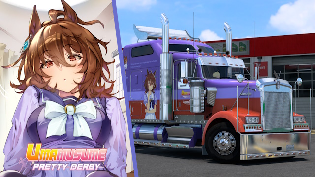 Kenworth W900 Agnes Tachyon - Umamusume: Pretty Derby Skin
